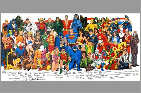 History Of Dc Universe Poster In Joel Thingvall Gallery Of Wonder