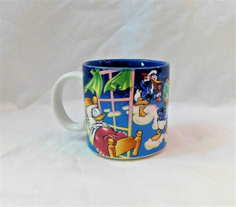 Disney Donald Duck Mug Coffee Tea Cup 60th Birthday Dreaming Duck 1934