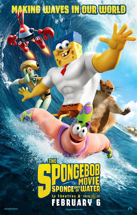 New The Spongebob Movie Sponge Out Of Water Trailer And Poster The