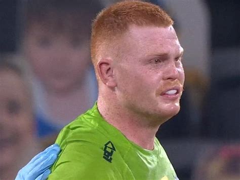 Canberra Raiders Forward Corey Horsburgh In Tears After Injury Flips