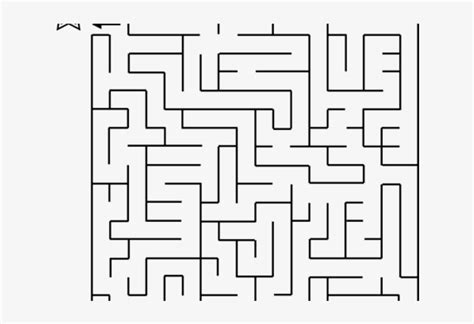 Drawn Maze Cereal Box Maze And Labyrinth Transparent Png 640x480