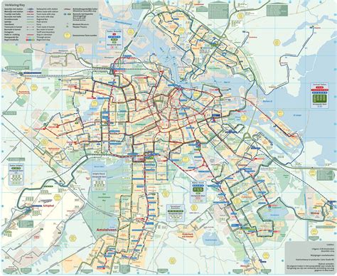 Mappe E Percorsi Dettagliati Di Amsterdam