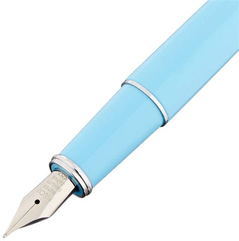 Pilot 636859 Prera Fountain Pen Soft Blue Barrel Medium Nib Megax