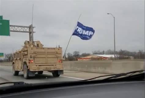 Navy Seal Unit Punished After Flying Trump Flag On Convoy Traveling In