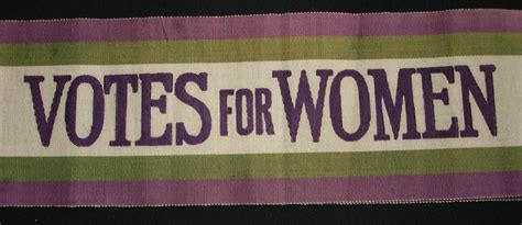 Womens Sash Suffragette Storm And Silence