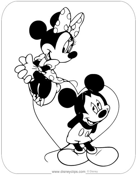 33 Best Ideas For Coloring Mickey And Minnie Mouse In Love Coloring Pages