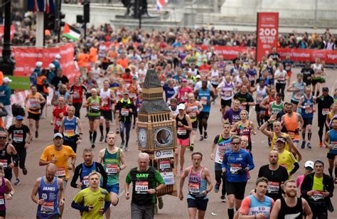 London Marathon 2023 Date Start Time Course Route And How To Follow