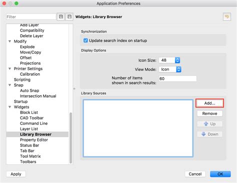 QCAD Tutorial Working With The Part Library