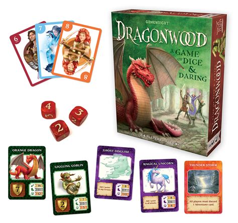 Dragonwood Gamewright A Game Of Dice And Daring