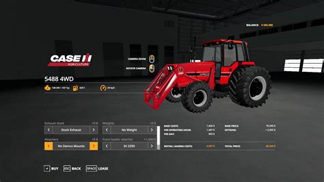 International 5488 4wd V 2 Farming Simulator Mods
