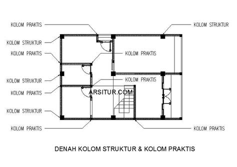 Kenali Ukuran Kolom Rumah 2 Lantai Begini Penjelasann