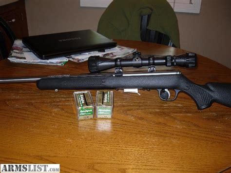 Armslist For Sale Savage 93r17 17 Hmr Stainlesssynthetic Heavy Barrel