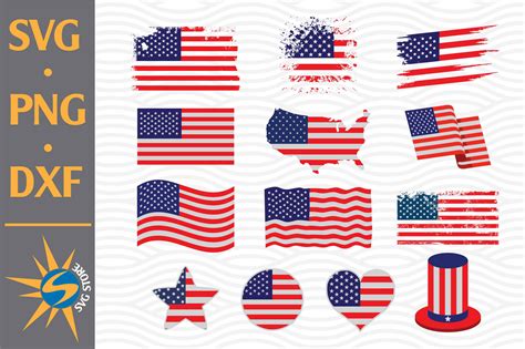 258+ Cricut American Flag - Free SVG Cut Files | Free PicartSVG
