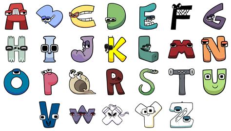 Alphabet Lore Letters By Kendallannnguyen On Deviantart