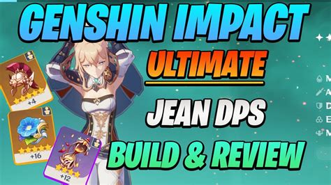 Genshin Impact Jean Damage Build