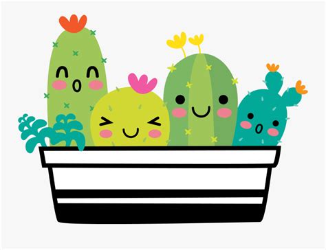 Cute Cactus Clipart Free Transparent Clipart Clipartkey