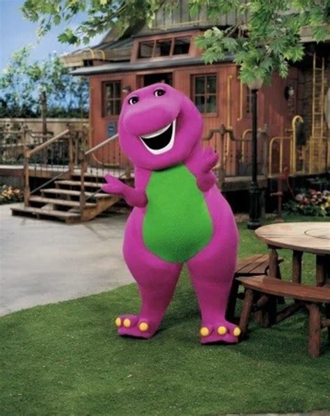 La Vuelta Del Dinosaurio Púrpura Regresa De Barney Como Animación Y