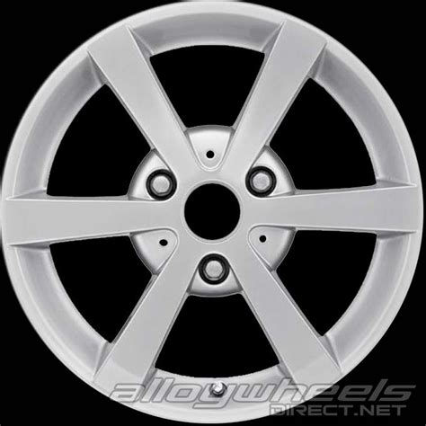 15 Smart 6 Spoke Wheels In Titanium Silver Alloy Wheels Direct 133951