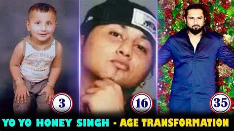 Yo Yo Honey Singhs Age Transformation Yo Yo Honey Singh Since 1983 To 2019 Youtube