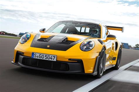 2022 Porsche 911 Gt3 Rs Review Engine Performance Ride Handling
