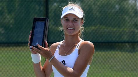 Wallpaper Wanita Anna Kalinskaya Turnamen Pemain Tenis Acara