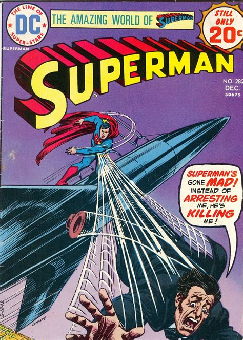Crazy Comic Covers Superman 282 Comic Book Daily