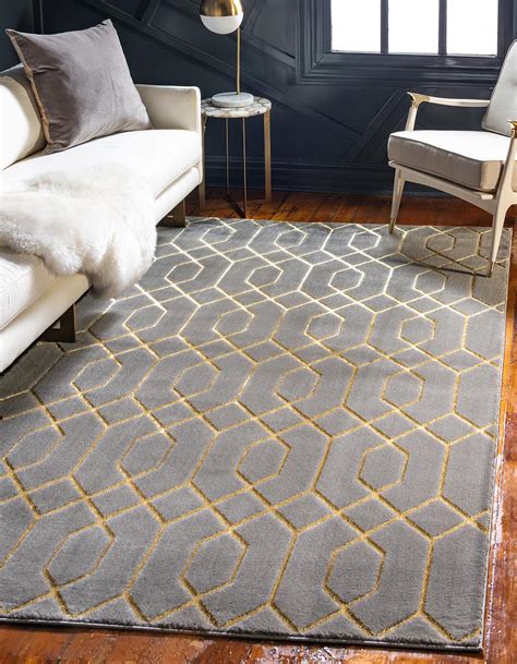 Shop wayfair.co.uk for a zillion things home across all styles and budgets. Gray Gold 8' x 10' Marilyn Monroe™ Glam Trellis Rug | Area Rugs | eSaleRugs
