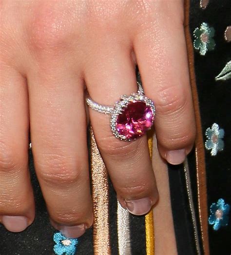 Is Margot Robbie Engaged Actress Flashes Huge Diamond Ring On Red