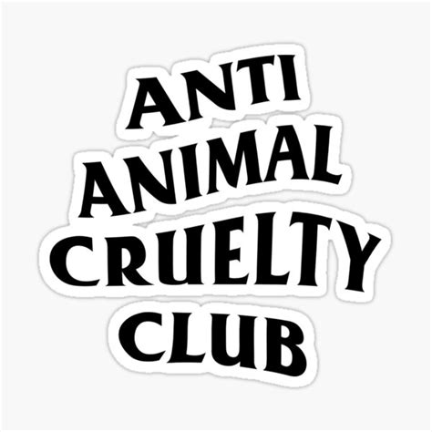 Animal Cruelty Stickers Redbubble