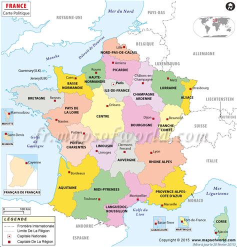 Infos Sur Carte De France Est Les Ville Et L Espagne Vacances