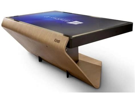 Kineti Windows 10 Based La Table Is A Futuristic Look Back At The