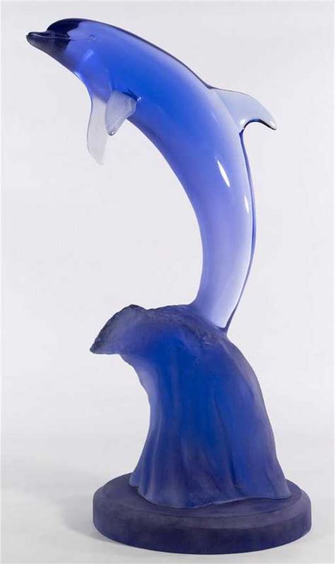 Acrylic Dolphin Sculpture By Donjo