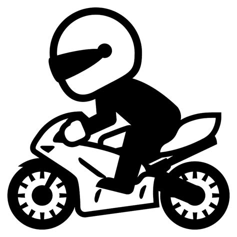 Motorka Emoji Klipart Zdarma Ke Stažení Transparentní Png Creazilla