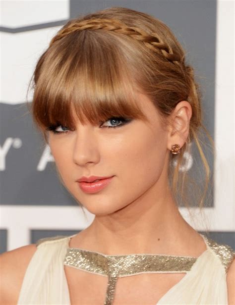 Taylor Swift Updo Hairstyles Halo Braid Popular Haircuts