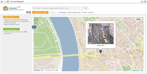 Digitalna Mapa Grada Beograda Superjoden