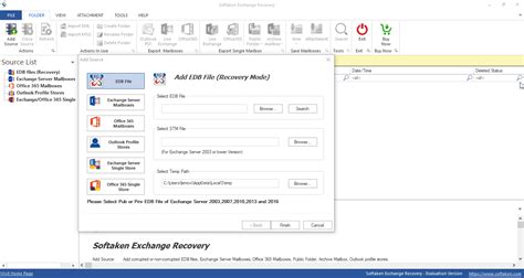 Exchange Recovery Software To Recover And Export Edb Mailboxes To Pst