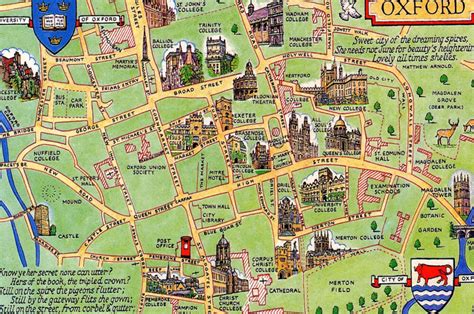 Oxford map 牛津旧地图 手绘地图 老地图 堆糖美图壁纸兴趣社区