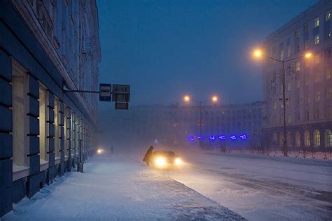 Norilsk Siberia Christophe Jacrot Photography City Aesthetic Dark