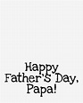 Father S Day Printable Papa - Get What You Need For Free