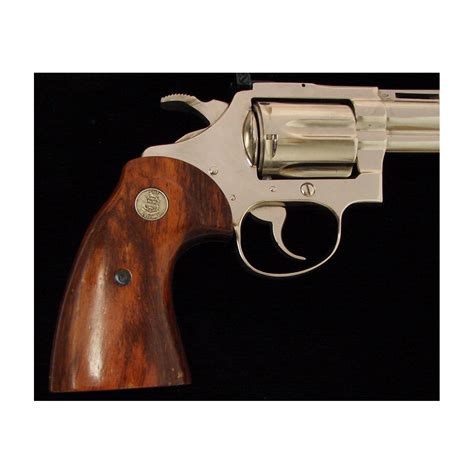 Colt Diamond Back 22lr Caliber Revolver Scarce 6 Nickel 22 Model