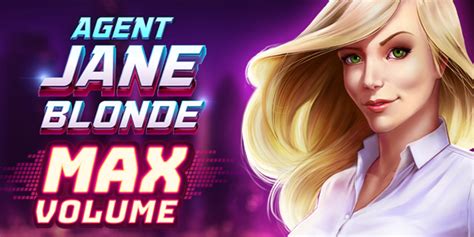 Agent Jane Blonde Max Volume By Microgaming Slots Igb
