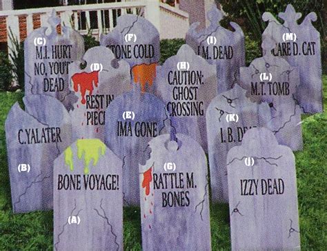 Halloween Tombstones Halloween Funny Halloween Gravestones