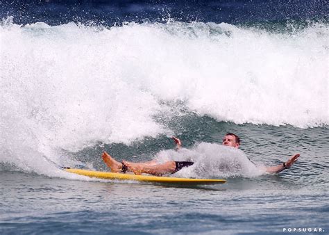 Michael Fassbender Shirtless At Bondi Beach Pictures Popsugar