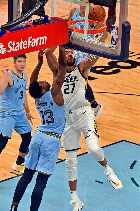 Utah Jazz Withstand Resilient Memphis Grizzlies In Game 3 Of The Nba