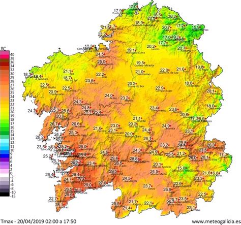 Las Temperaturas Alcanzan Los 30 Grados En Galicia En Este Sábado 20 De