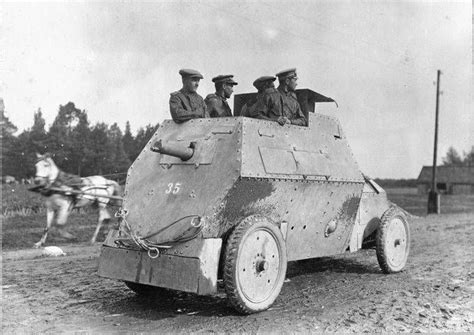 Wwi Russian Armoured Car 1914 15 Ww1 Daily Pic Coh2org In 2022