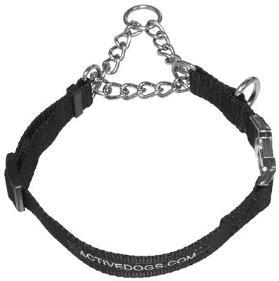 Adjustable Martingale Training Choke Dog Collar | Dog training collar, Training collar, Dog training