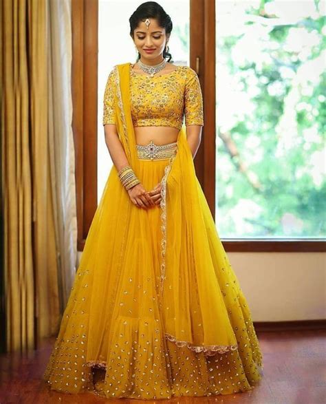 The Prettiest Yellow Lehengas We Spotted For You To Consider For Your