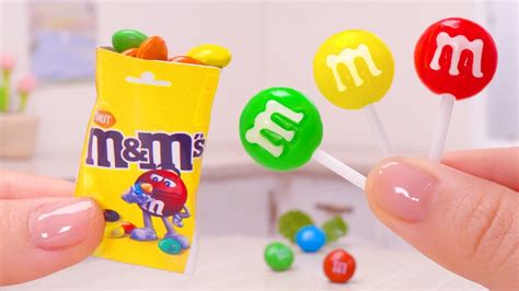 🍭 Awesome Miniature Mandms Lollipop Candy Making Best Of Miniature