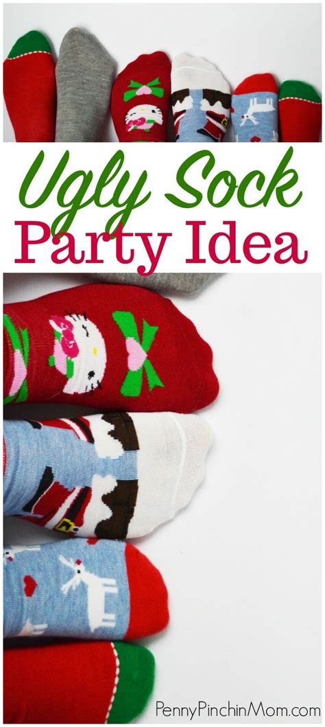 Ugly Sock Party Unique And Fun Christmas Party Idea